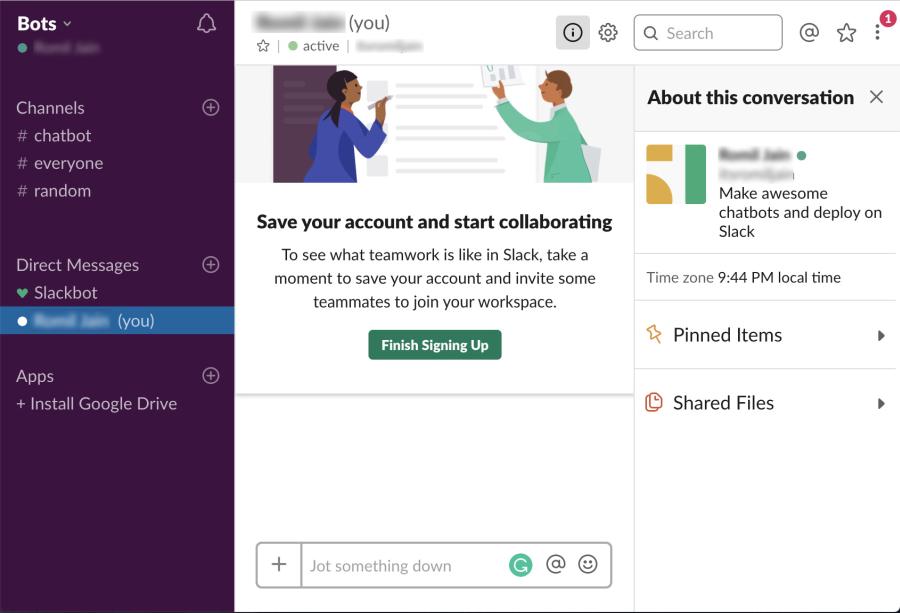 Slack privacy, and how to improve it 29